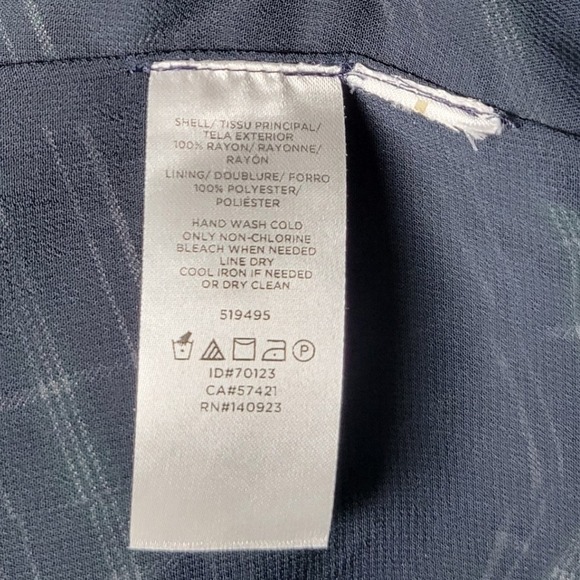 LOFT Green Plaid Tie Waist Dress Size 8 Preppy Chic Midi Ruffle Hem - Picture 5 of 11